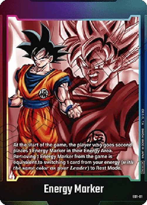 Dragon Ball Super FWE Energy Marker "Son Goku" (V.1 - Token )