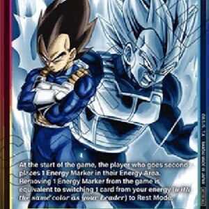 Dragon Ball Super FWE Energy Marker "Vegeta" (V.1 - Token )