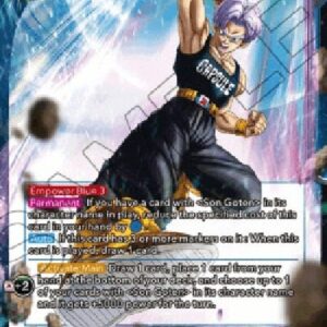 Dragon Ball Super Trunks, Tournament Competitor