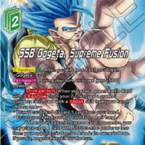 Dragon Ball Super SSB Gogeta, Supreme Fusion
