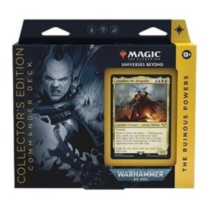 Magic: The Gathering Universes Beyond: Warhammer 40,000: "The Ruinous Powers" Commander Deck Collector's Edition