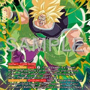 Dragon Ball Super SS Broly, Guided by the Dragon Balls