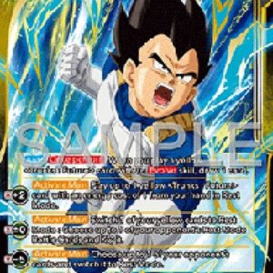 Dragon Ball Super Vegeta, Support for a Son