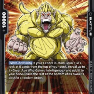 Dragon Ball Super -JP Golden Great Ape Son Goku (-106) [Fusion World]