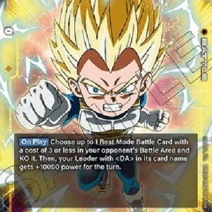 Dragon Ball Super Vegeta (Mini) : DA (-084) [Fusion World] (V.1 - Super Rare)