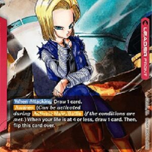 Dragon Ball Super Android 18 // Android 18 (-001) [Fusion World] (V.1 - Leader)