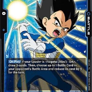 Dragon Ball Super Vegeta (Mini) : DA (-036) [Fusion World]