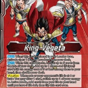 Dragon Ball Super King Vegeta // King Vegeta, Head of the Saiyan Rebellion