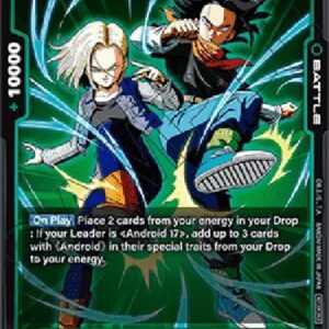 Dragon Ball Super FWUP Android 17 / Android 18 (-077) [Fusion World] (V.1 - Rare)