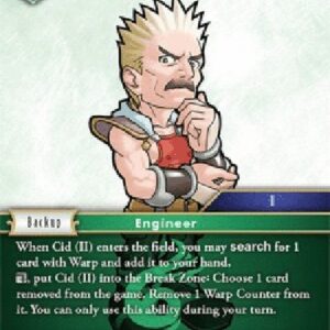 Final Fantasy TCG Cid (II)