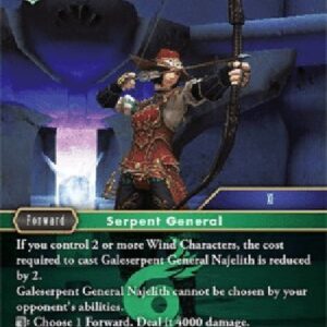 Final Fantasy TCG Galeserpent General Najelith