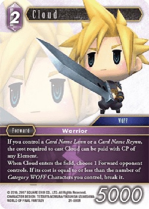 Final Fantasy TCG Cloud