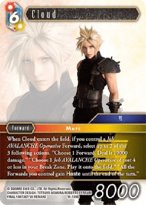 Final Fantasy TCG Cloud