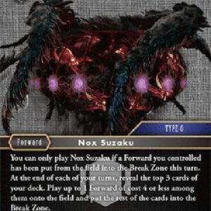 Final Fantasy TCG Nox Suzaku
