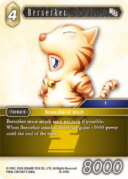 Final Fantasy TCG Berserker