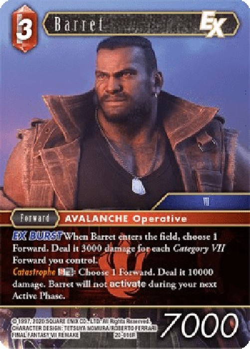 Final Fantasy TCG Barret