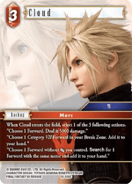 Final Fantasy TCG Cloud