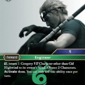 Final Fantasy TCG Cid Highwind