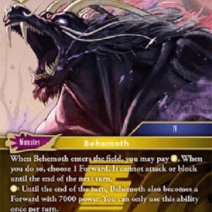 Final Fantasy TCG Behemoth (19-066) (V.1)