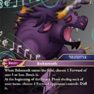 Final Fantasy TCG Behemoth