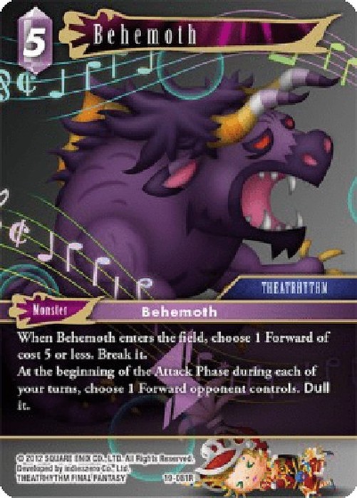 Final Fantasy TCG Behemoth