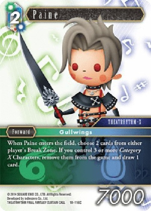 Final Fantasy TCG Paine