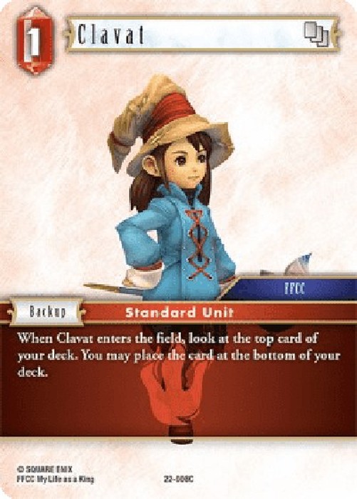 Final Fantasy TCG Clavat