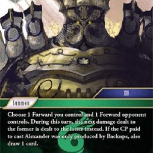 Final Fantasy TCG Alexander (22-037) (V.1)