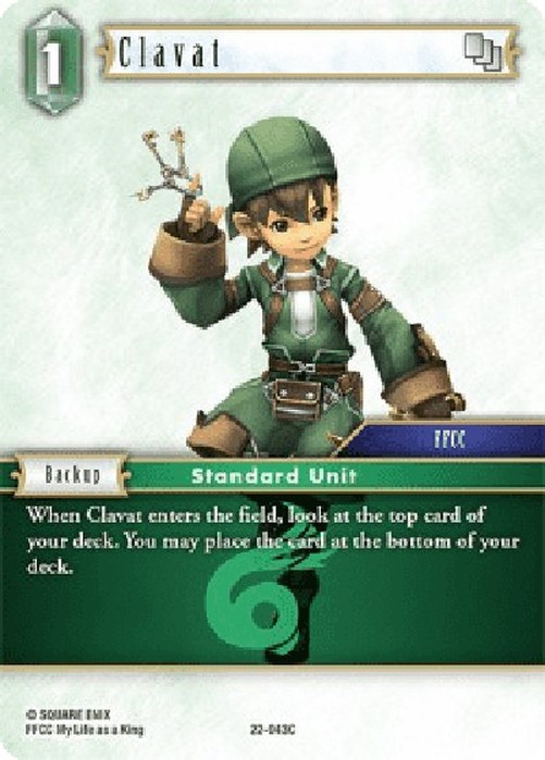 Final Fantasy TCG Clavat