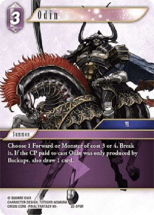 Final Fantasy TCG Odin