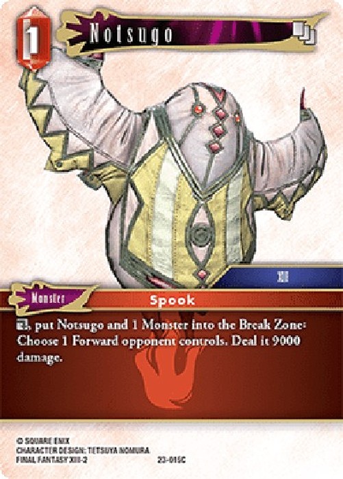 Final Fantasy TCG Notsugo