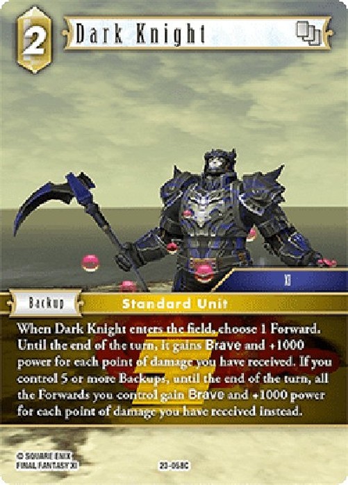 Final Fantasy TCG Dark Knight