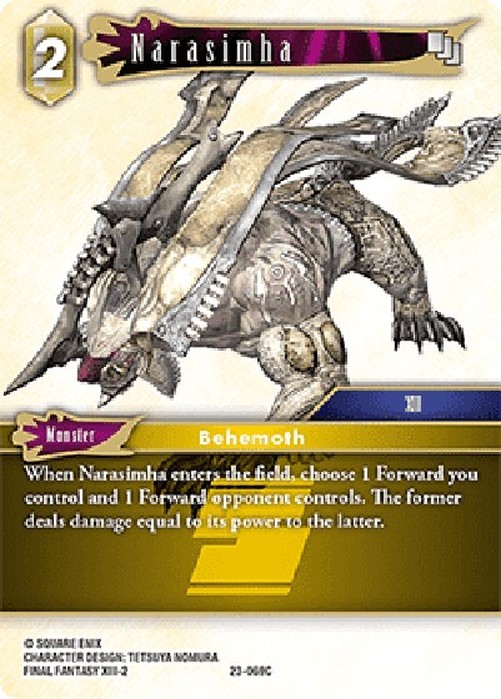 Final Fantasy TCG Narasimha