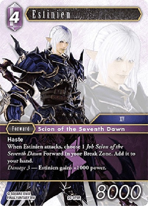 Final Fantasy TCG Estinien