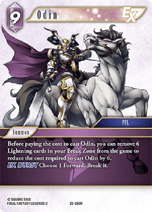 Final Fantasy TCG Odin