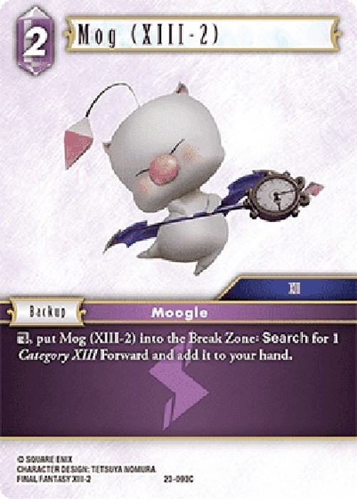 Final Fantasy TCG Mog (XIII-2)