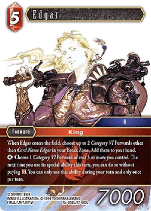 Final Fantasy TCG Edgar (17-002) (V.1)