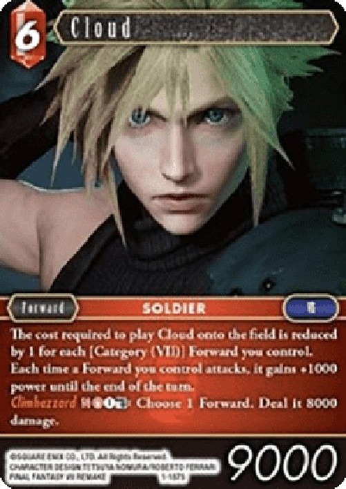 Final Fantasy TCG Cloud