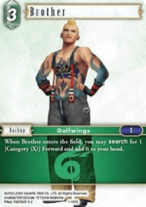 Final Fantasy TCG Brother