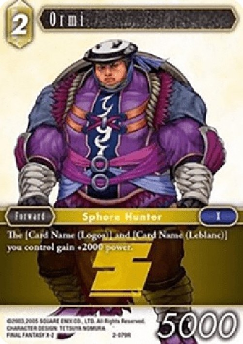 Final Fantasy TCG Ormi