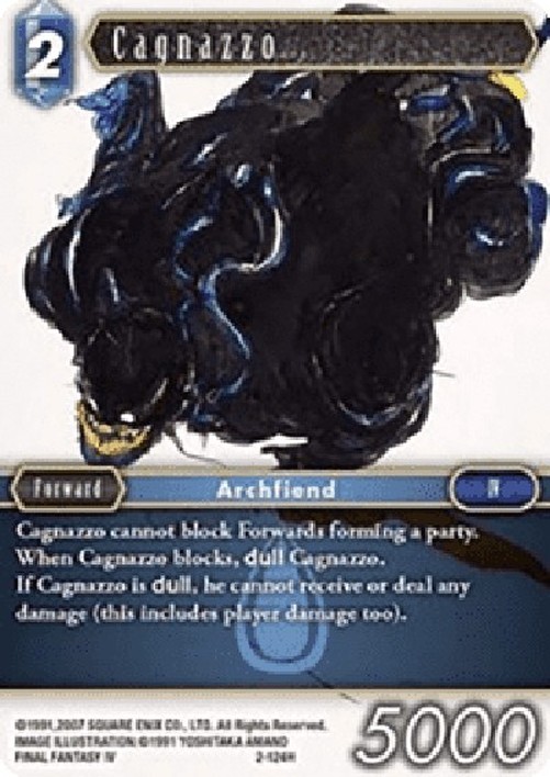 Final Fantasy TCG Cagnazzo