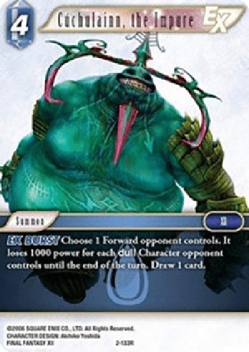 Final Fantasy TCG Cuchulainn, the Impure