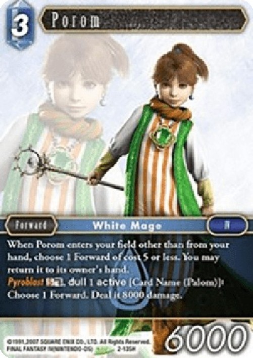 Final Fantasy TCG Porom