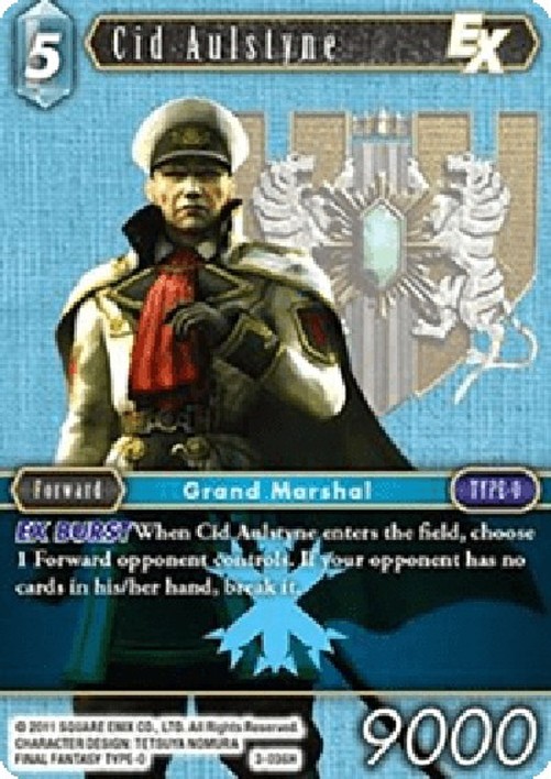 Final Fantasy TCG Cid Aulstyne