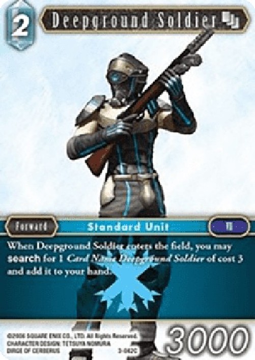 Final Fantasy TCG Deepground Soldier
