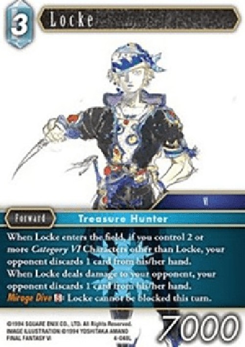 Final Fantasy TCG Locke