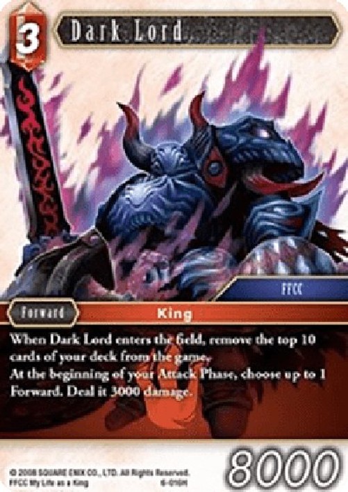 Final Fantasy TCG Dark Lord