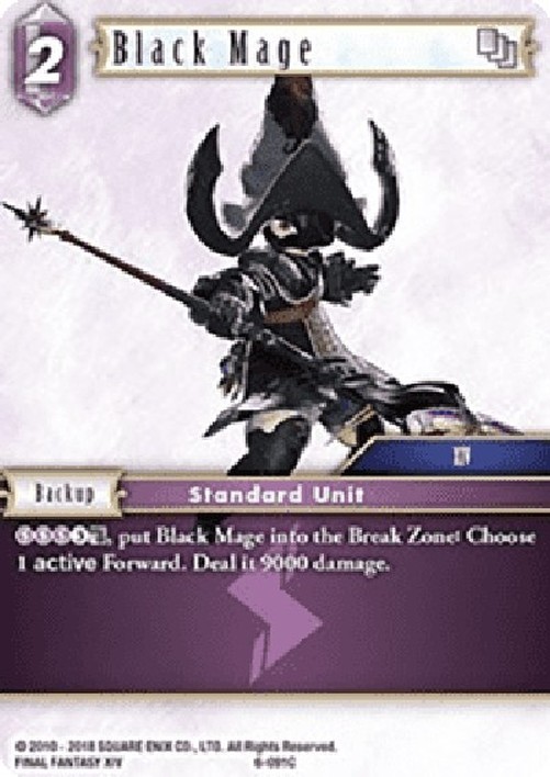 Final Fantasy TCG Black Mage