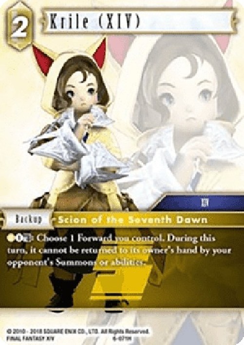 Final Fantasy TCG Krile (XIV)