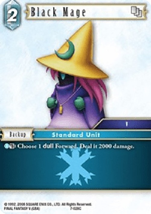 Final Fantasy TCG Black Mage